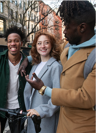 Young people together